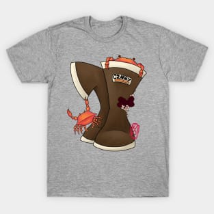 Crabby Rain Boot T-Shirt